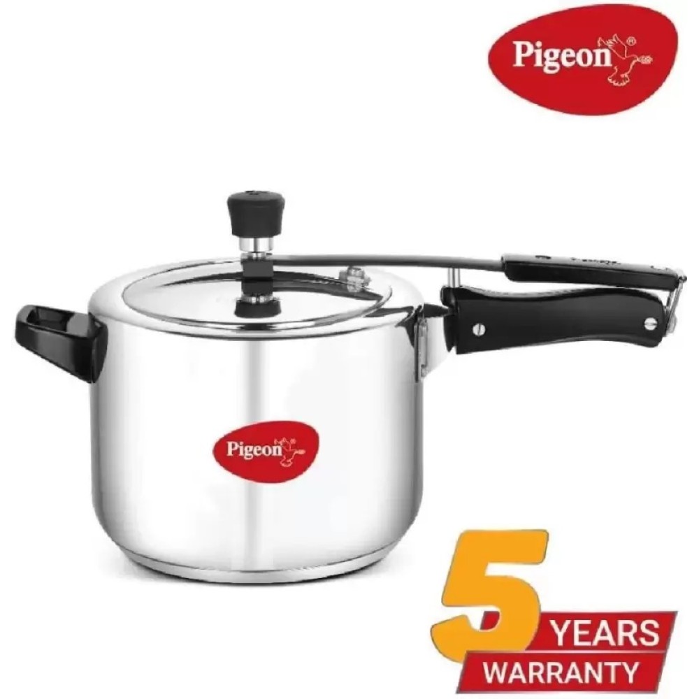 Pigeon cooker 5 best sale litre price stainless steel